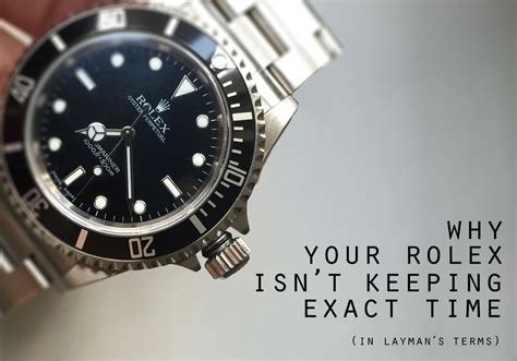 rolex not keeping time